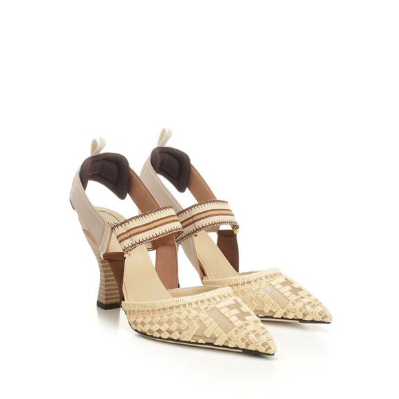 Fendi Women "Colibrì" Slingback - Picture 2 of 5